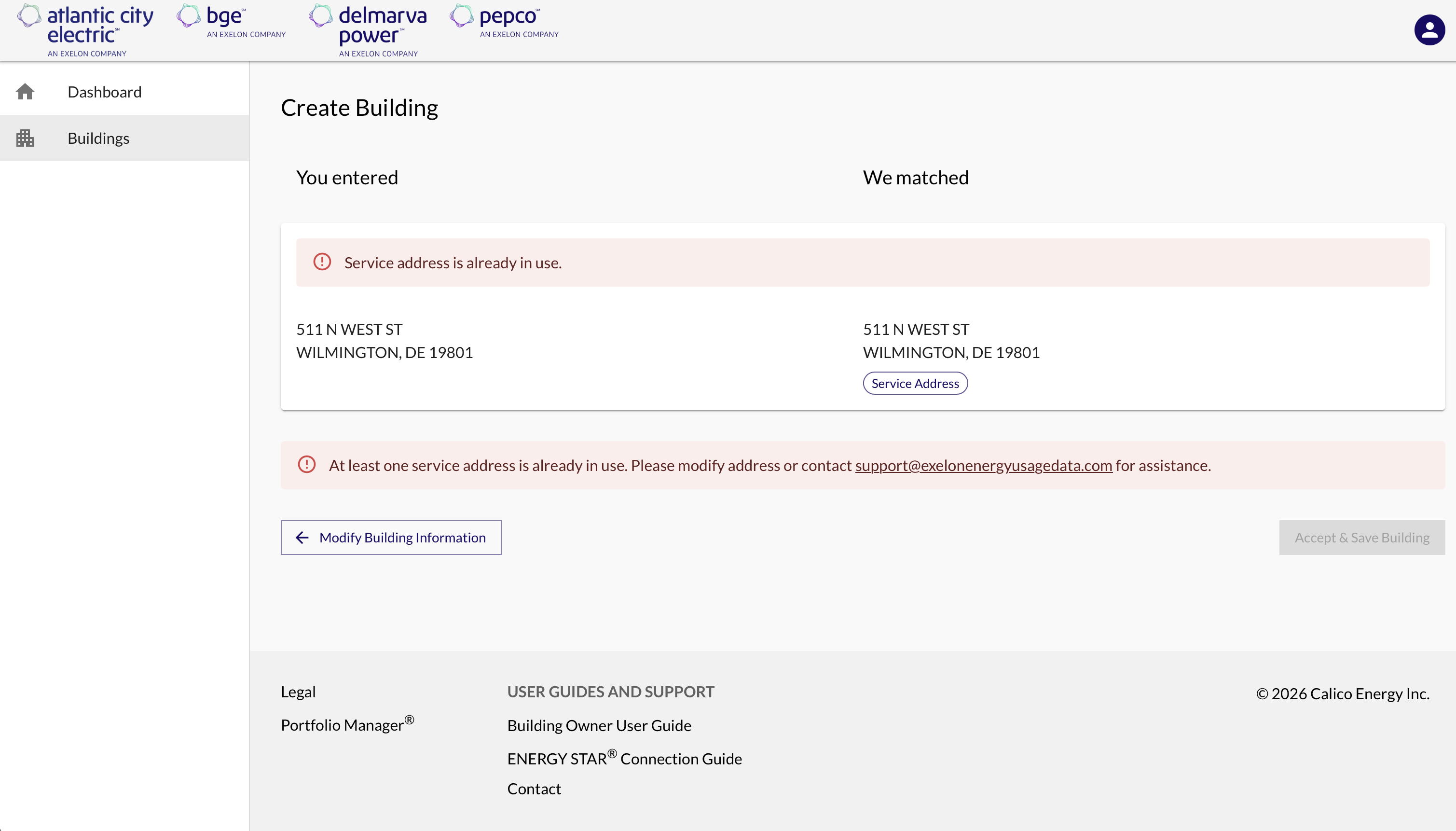 Energy Usage Data System Terms and Conditions