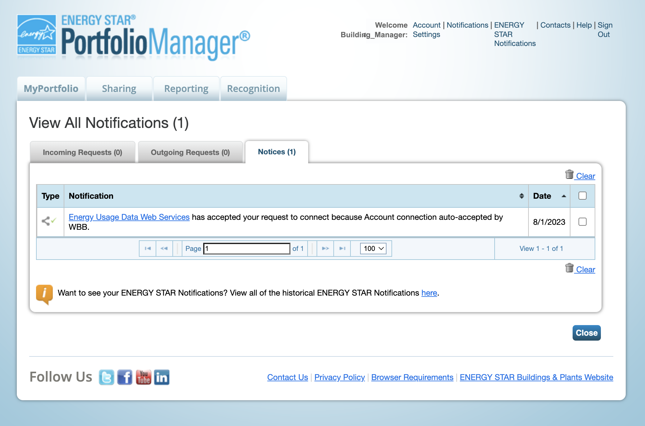 ESPM Notifications