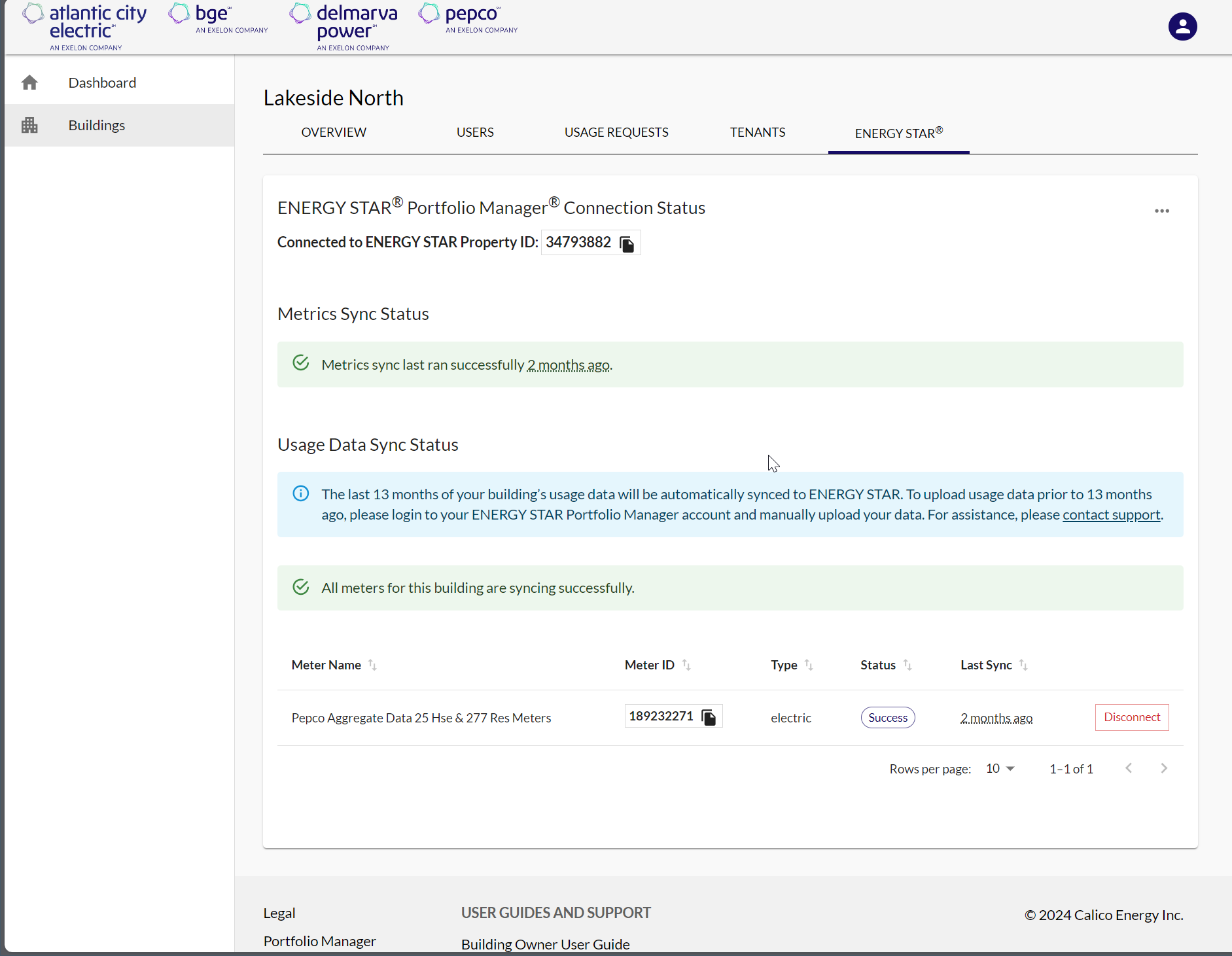 EUDS ESPM Sync Success
